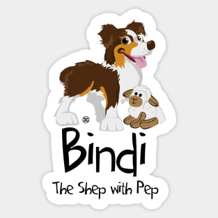 Bindi the Aussie Sticker